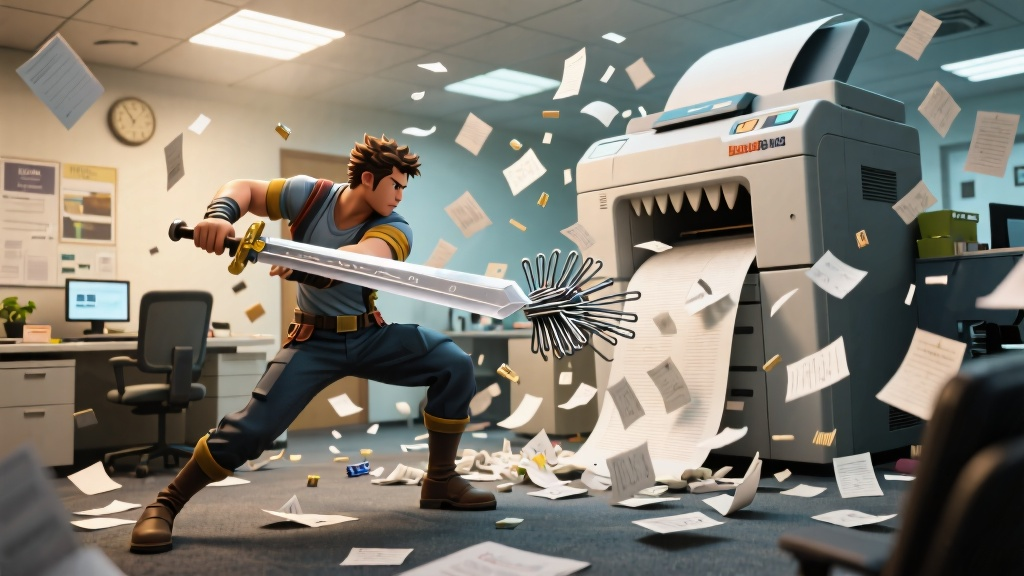 Living the 'Office Life' in Blade Hero: A Surprising Experience