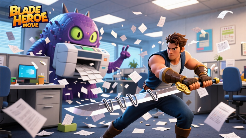 Living the 'Office Life' in Blade Hero: A Surprising Experience
