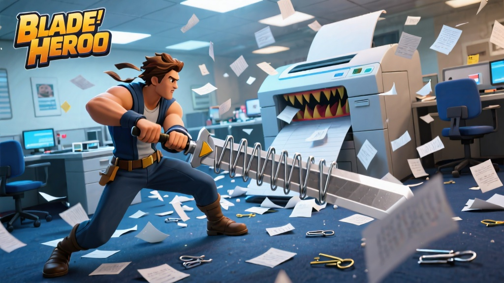 Living the 'Office Life' in Blade Hero: A Surprising Experience
