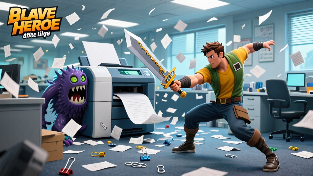 Living the 'Office Life' in Blade Hero: A Surprising Experience
